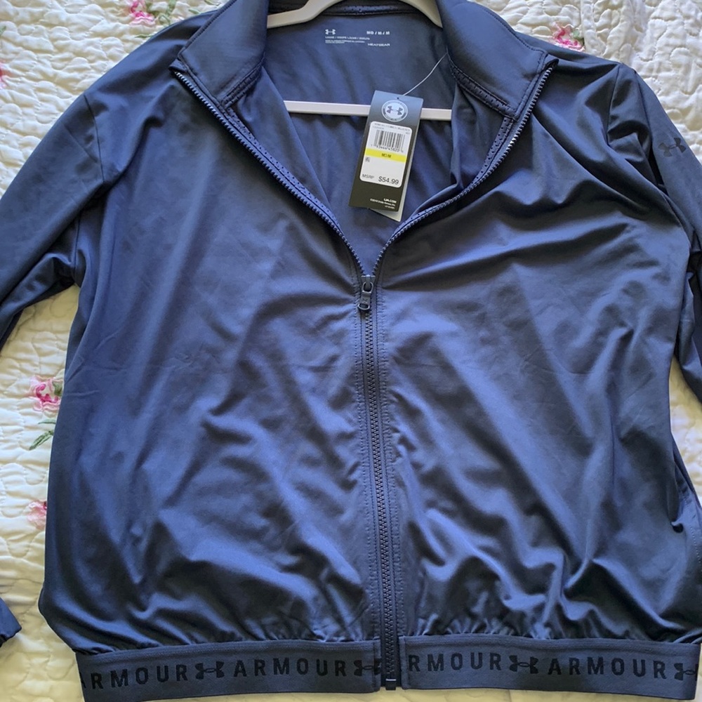 Under Amour Loose Jacket Purple (HeatGear Collection)